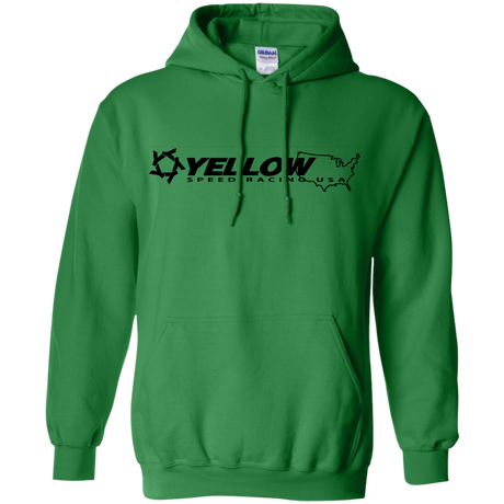 Yellow Speed Racing USA Pullover Hoodie