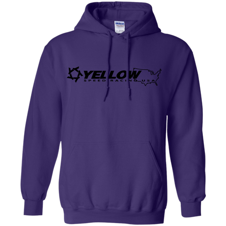 Yellow Speed Racing USA Pullover Hoodie