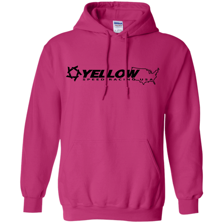 Yellow Speed Racing USA Pullover Hoodie