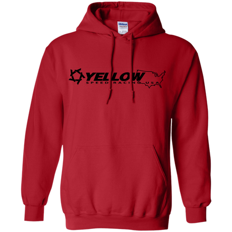 Yellow Speed Racing USA Pullover Hoodie