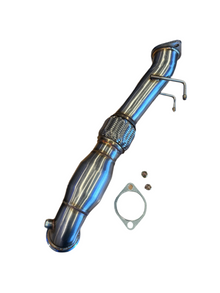 SPDZ1 13+ Ford Focus ST Down Pipe w/ High Flow Cat