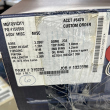 JE Pistons Piston Kit Audi S4 2012-2016 V6 7AT Head 3.2087 Bore 1.201 Compression Height