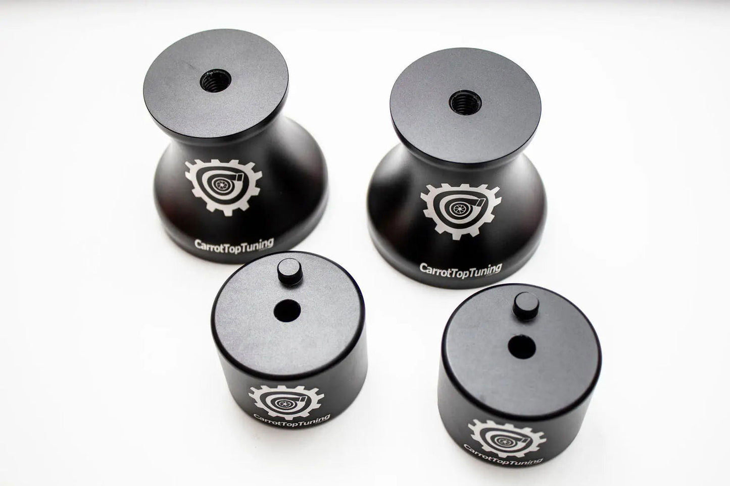 E36 E46 Z3 Z4 Solid Billet Aluminum Motor and Transmission Mount Kit - BLACK V3