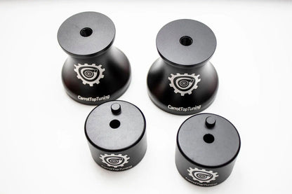 E36 E46 Z3 Z4 Solid Billet Aluminum Motor and Transmission Mount Kit - BLACK V3