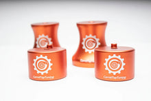 E36 E46 Z3 Z4 Solid Billet Aluminum Motor and Transmission Mount Kit - ORANGE V3