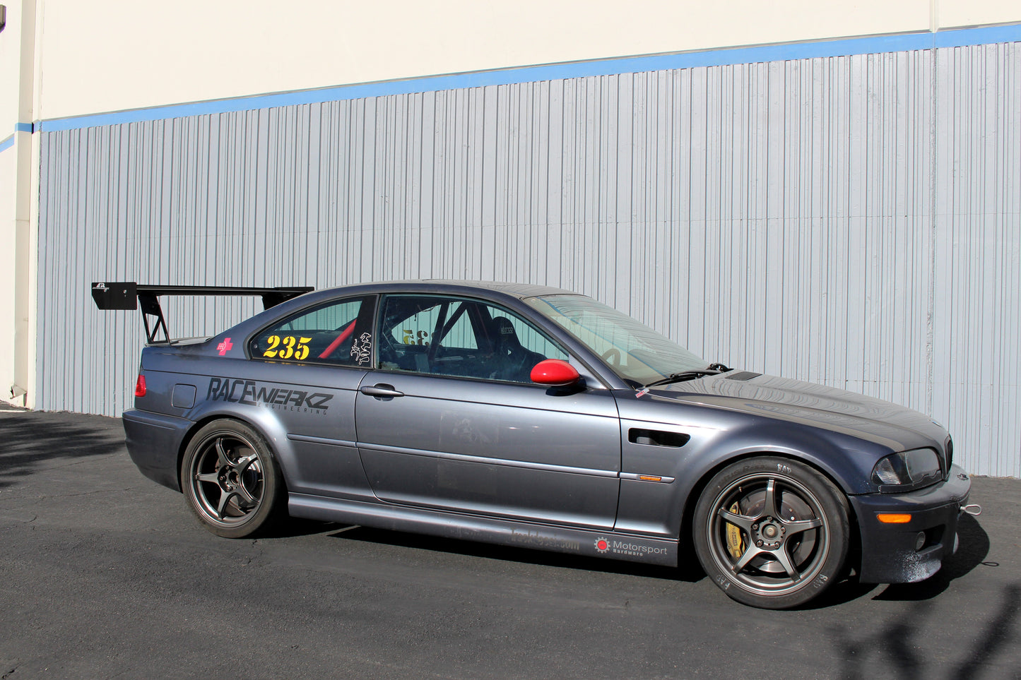 APR GT-250 61" & 67" Carbon Fiber Adjustable Wing BMW E46 1998-2005