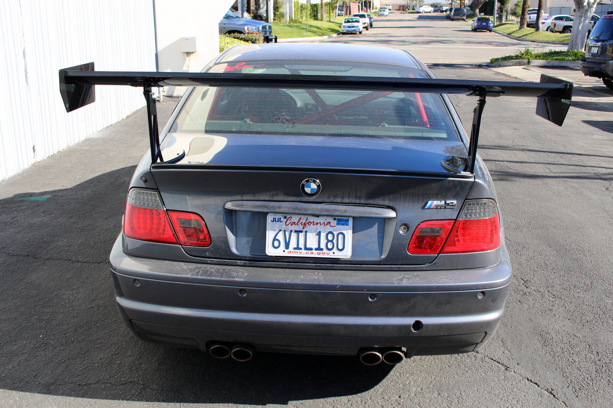 APR GT-250 61" & 67" Carbon Fiber Adjustable Wing BMW E46 1998-2005