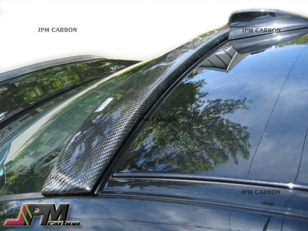 [JPMCarbon] AC Style Carbon Fiber Roof Spoiler Fits For 2004-2009 BMW E60 5-Series Sedan Only