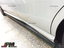 RZ Style Carbon Fiber Side Skirt Add-on Lips Fits For 2010-2013 Mercedes-Benz W212 Pre-Facelift E63 AMG Only