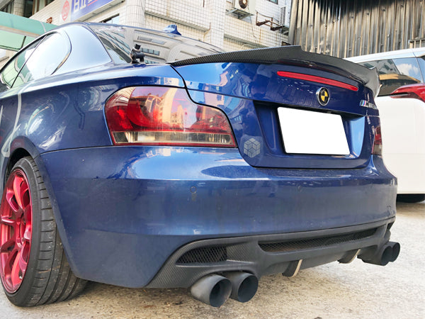 [JPMCarbon] M4 Style Carbon Fiber Trunk Spoiler Fits For 2008-2013 BMW E82 1-Series Coupe Only