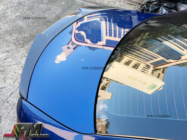 [JPMCarbon] M4 Style Carbon Fiber Trunk Spoiler Fits For 2008-2013 BMW E82 1-Series Coupe Only