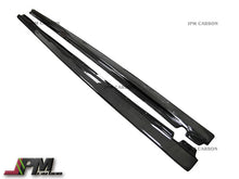 DP Style Carbon Fiber Side Skirt Add-on Lip Fits For 2005-2011 BMW E90 with M-Sport Package Only
