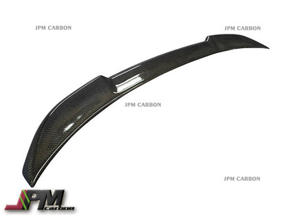 CS Style Carbon Fiber Trunk Spoiler Fits For 2005-2011 BMW E90 3-Series Sedan Only