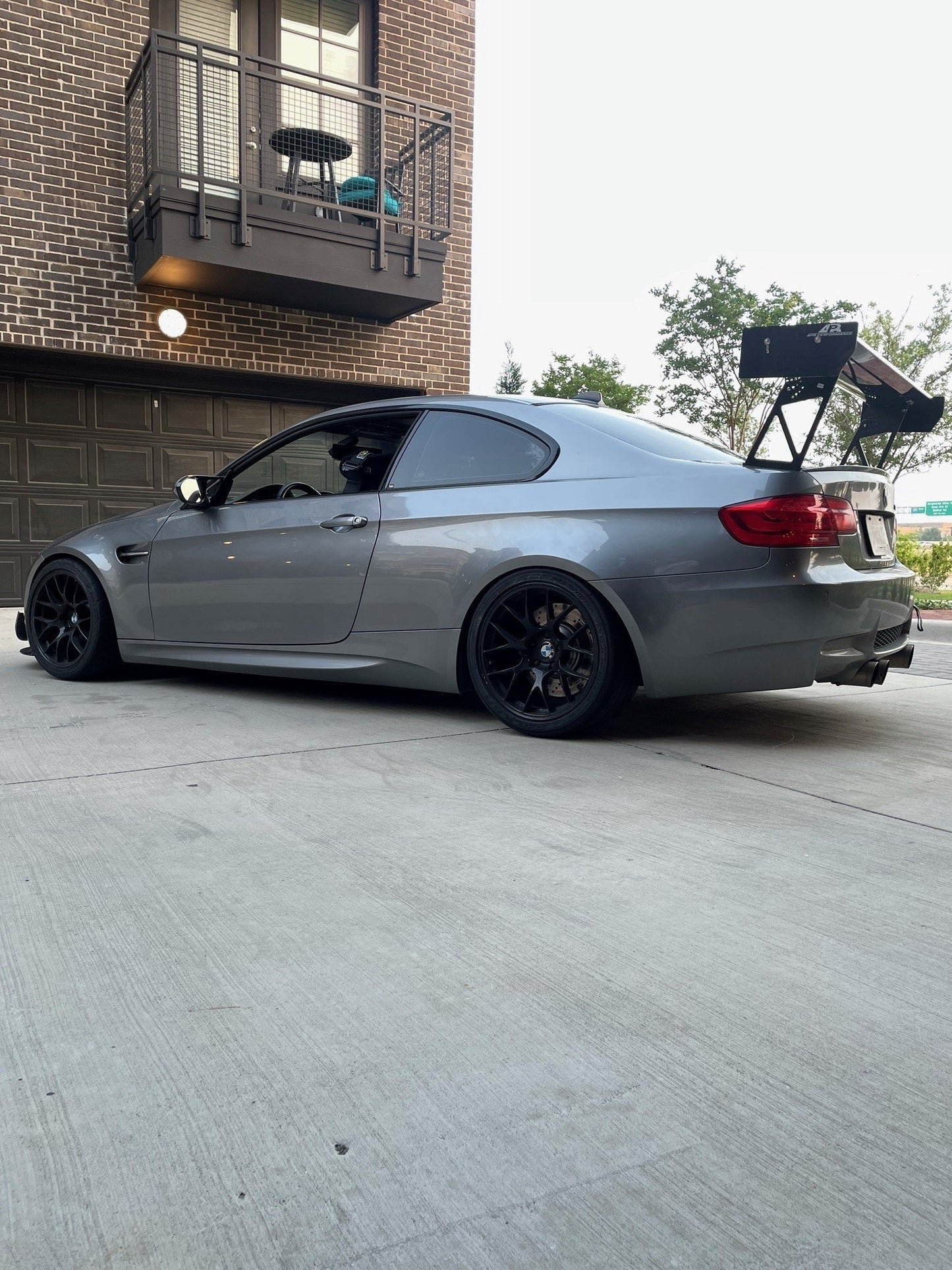 BMW E92 M3 GT-250 Carbon Fiber Adjustable Wing