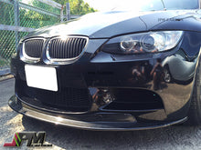 E Style Carbon Fiber Front Bumper Add-on Lip Fits For 2008-2013 BMW E90 E92 E93 M3 Only
