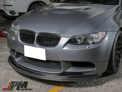 GTS2 Style Carbon Fiber Front Bumper Add-on Lip Fits For 2008-2013 BMW E90 E92 E93 M3 Only