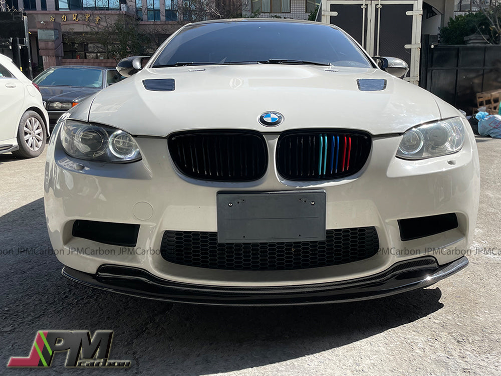 GTS Style Carbon Fiber Front Bumper Add-on Lip Fits For 2008-2013 BMW E90 E92 E93 M3 Only