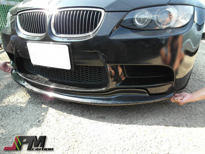 GTS Style Carbon Fiber Front Bumper Add-on Lip Fits For 2008-2013 BMW E90 E92 E93 M3 Only