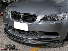 GTS2 Style Carbon Fiber Front Bumper Add-on Lip Fits For 2008-2013 BMW E90 E92 E93 M3 Only