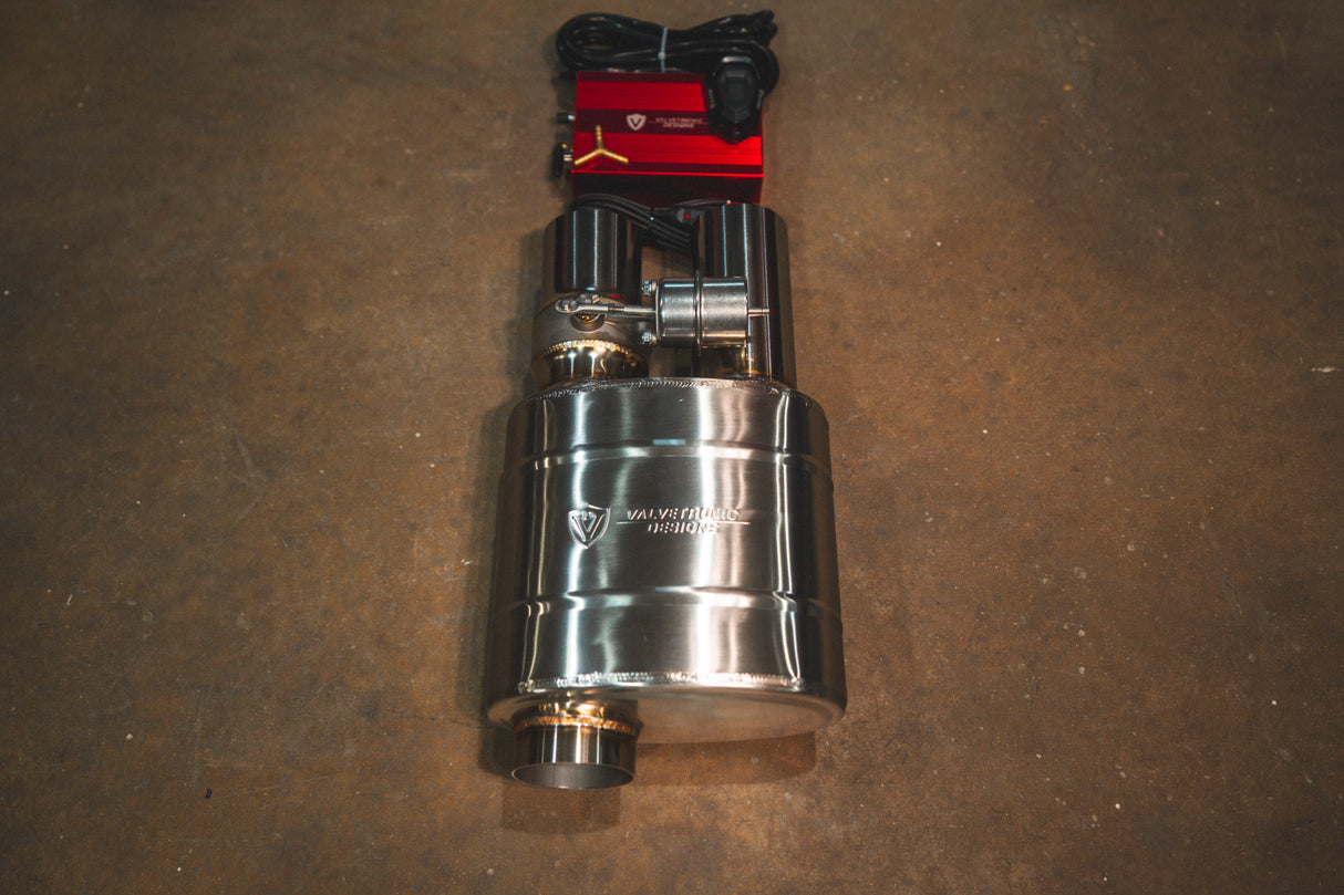 UNIVERSAL VALVED MUFFLER KIT