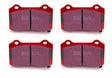 EBC Brakes - Brake Pads Redstuff Rear Tesla Model S