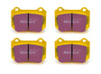 EBC Brakes - Brake Pads Yellowstuff WRX Rear 18-21