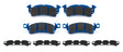 EBC Brakes - Brake Pads Bluestuff S/T GM D52