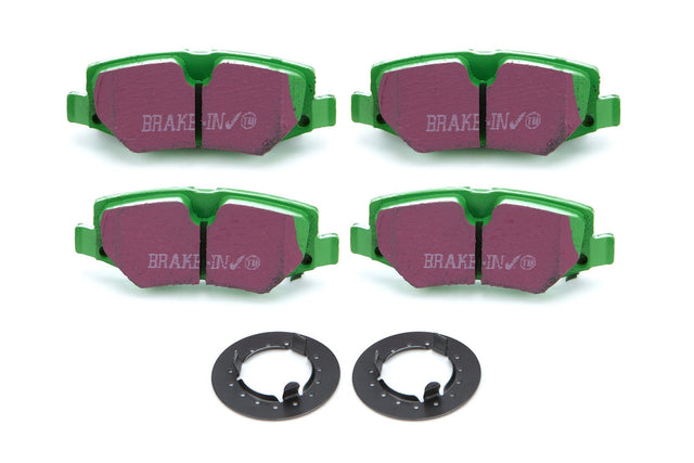 EBC Brakes - Brake Pads Greenstuff Rear Dodge Nitro