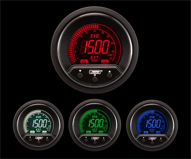 2-1/16" Premium Evo Electrical Exhaust Gas Temperature Gauge