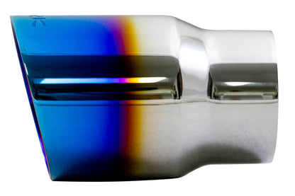 4" Universal Exhaust Tip ET006 (Burnt/Polish)
