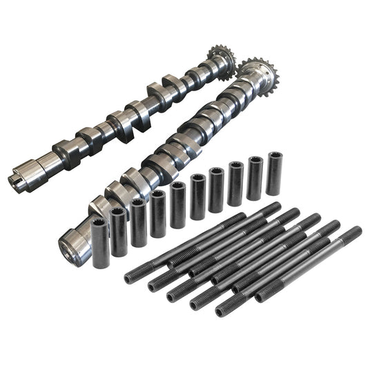 252 / 260 High Performance Camshaft set + FORGED HEAD STUDS SET OF 10 UNITS For VW/AUDI 1.8L 20V