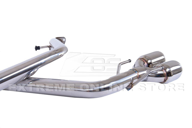 2015-Up Lexus RC200t 300 350 Muffler Delete Axle Back Quad Tips Exhaust