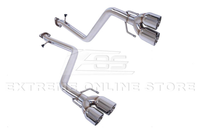 2015-Up Lexus RC200t 300 350 Muffler Delete Axle Back Quad Tips Exhaust