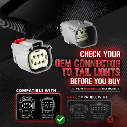 OPT7 Redline Easy Connect Harness for 2022-2024 Ford Maverick