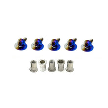 JDC Titanium Radiator Shroud Plastic Clip Replacement Kit (Evo X)