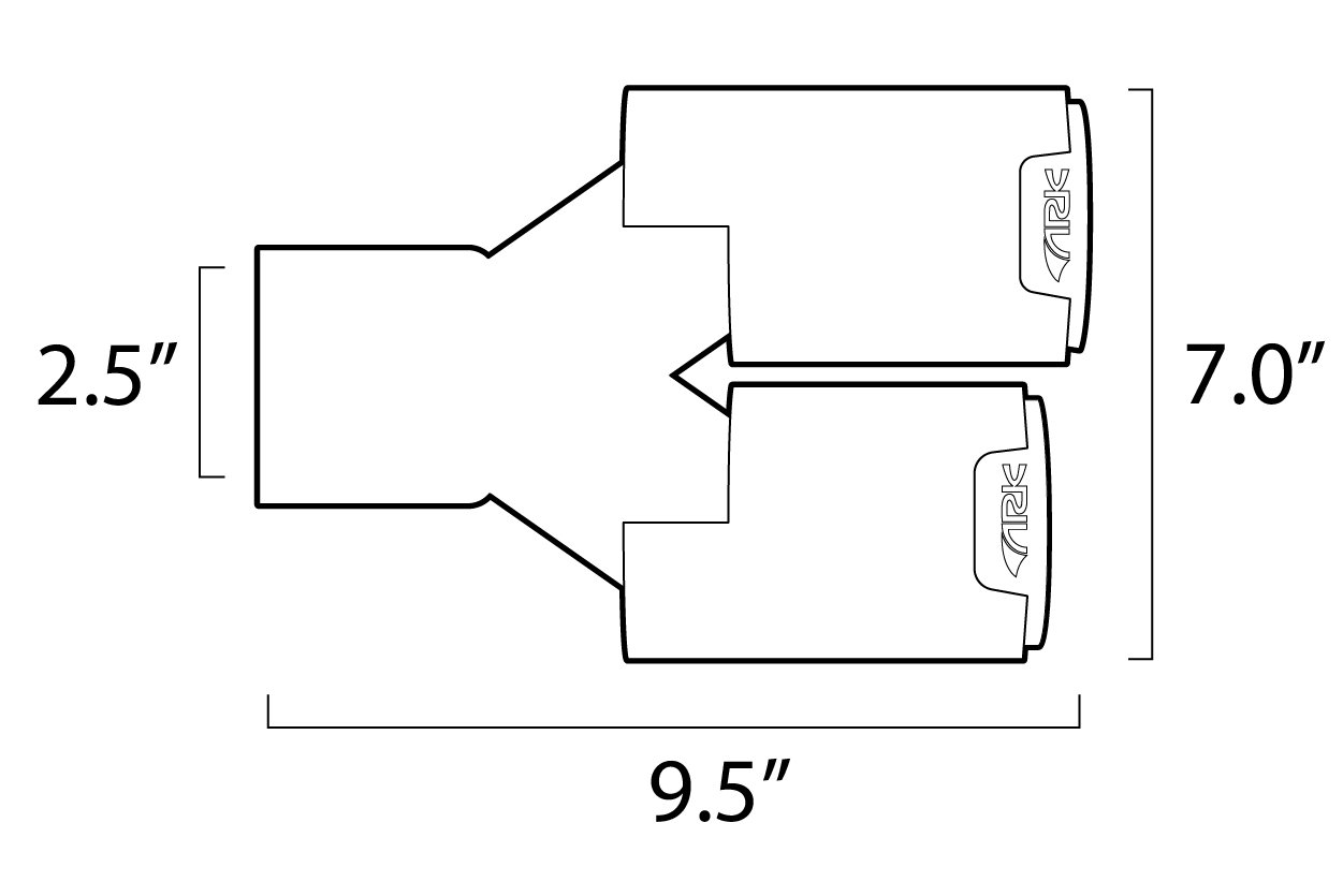 3.5" Slip-On Dual Tips