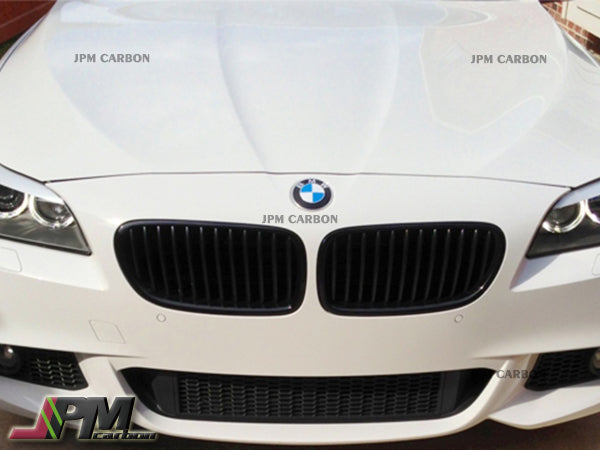 [JPMCarbon] Front Kidney Grille Fits For 2010-2016 BMW F10 F11 5-Series Only