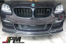 HM Style Carbon Fiber Front Bumper Add-on Lip Fits For 2012-2018 BMW F06 F12 F13 6-Series with M-Sport Package Only