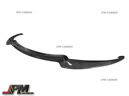 V Style Carbon Fiber Front Bumper Add-on Lip Fits For 2012-2018 BMW F06 F12 F13 M6 Only