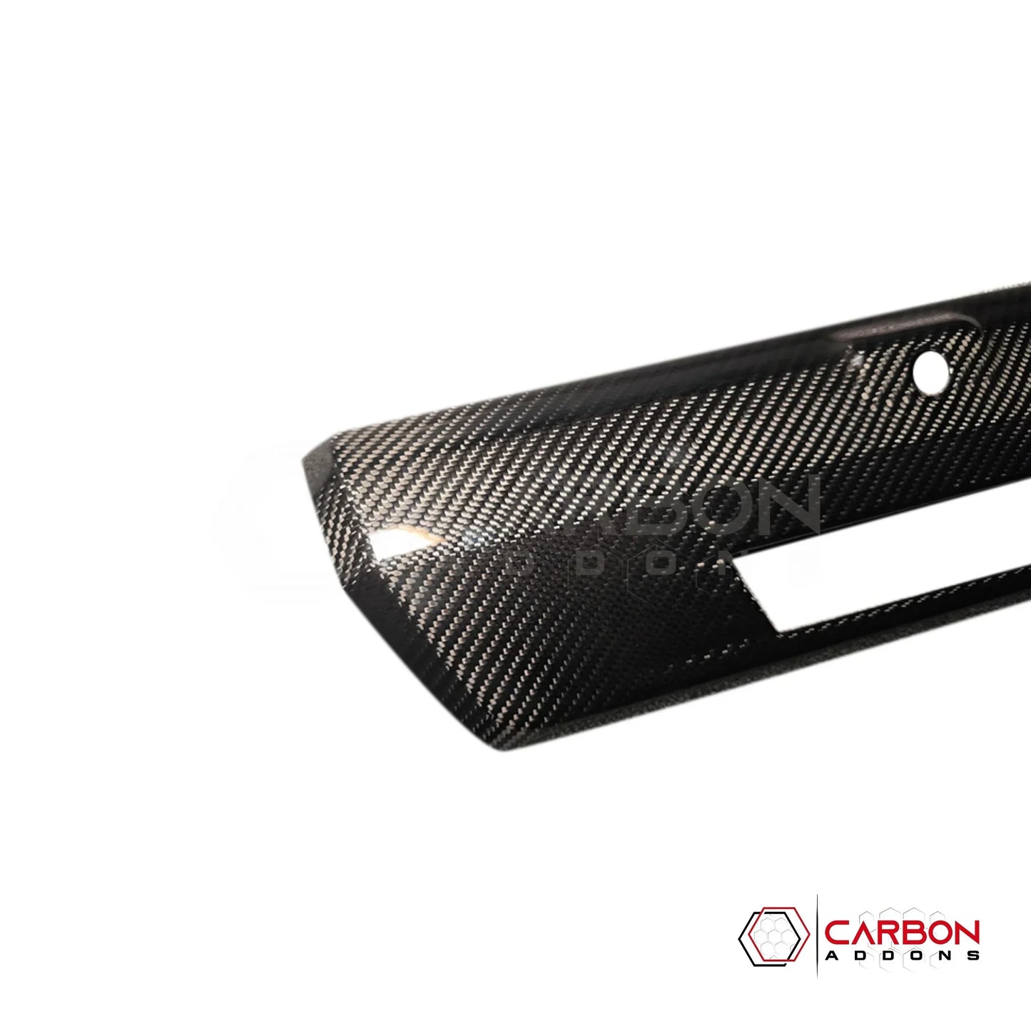 Real Carbon Fiber Tailgate Handle Cover for 2021+ Ford F-150