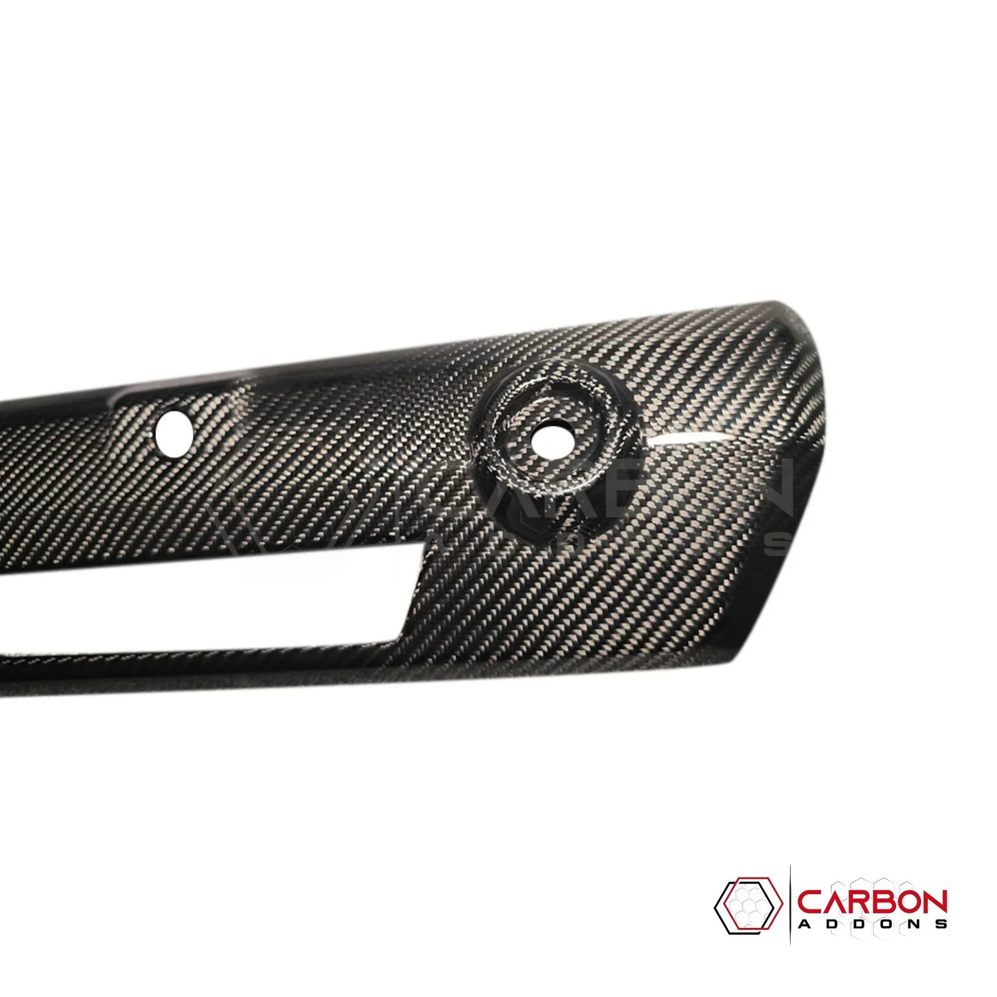 Real Carbon Fiber Tailgate Handle Cover for 2021+ Ford F-150