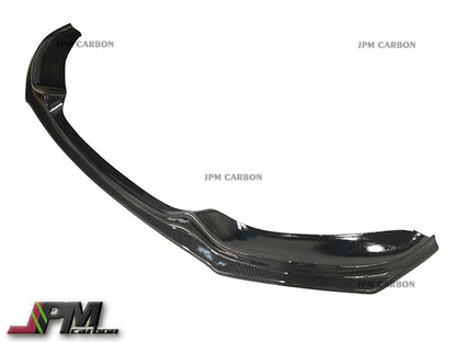 AK Style Carbon Fiber Front Bumper Add-on Lip Fits For 2015-2019 BMW F20 F21 LCI 1-Series with M-Sport Only