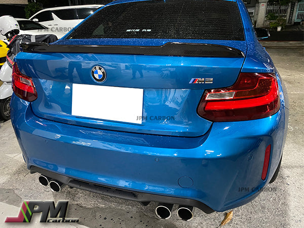 [JPMCarbon] CS Style Carbon Fiber Trunk Spoiler Fits For 2014-2021 BMW F22 2-Series Coupe Only