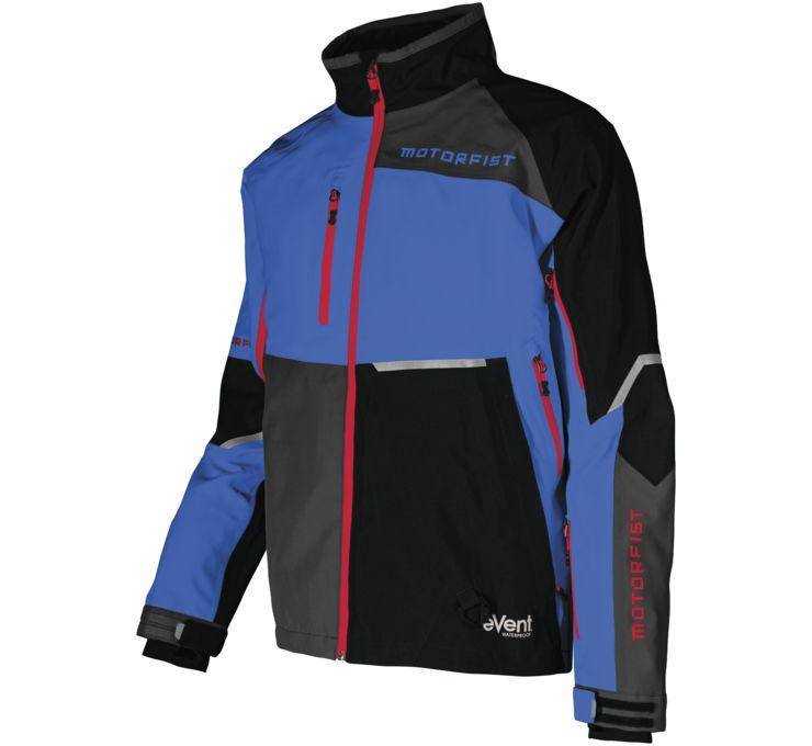 Motorfist Rekon X Jacket - MF20A-M4-S - Blue/Red - Small