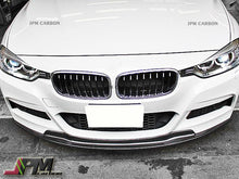 AK Style Carbon Fiber Front Bumper Add-on Lip Fits For 2012-2018 BMW F30 F31 with M-Sport Package Only