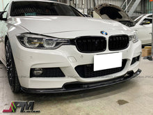 VR Style Carbon Fiber Front Bumper Add-on Lip Fits For 2012-2018 BMW F30 F31 with M-Sport Package Only