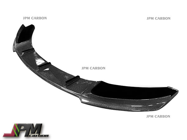 V Style Carbon Fiber Front Bumper Add-on Lip Fits For 2014-2020 BMW F32 F33 F36 with M-Sport Package Only