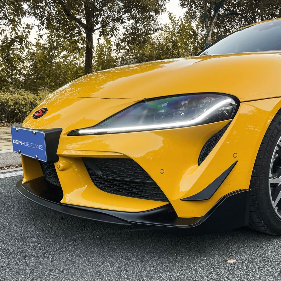 OEM+ Designs Front Bumper Canards for GR Supra (A90/91)