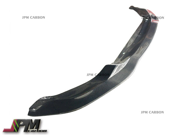 PSM Style Carbon Fiber Front Bumper Add-on Lip Fits For 2015-2020 BMW F80 M3 / F82 M4 Only