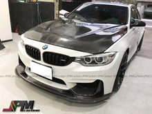 RZ Style Carbon Fiber Front Bumper Add-on Lip Fits For 2015-2020 BMW F80 M3 / F82 M4 Only